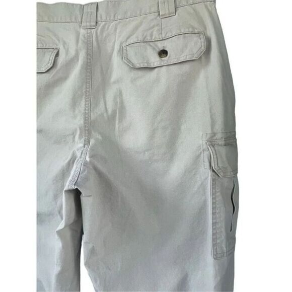 L.L. Bean Beige Cargo‎ Pants Size 35x30 - Picture 7 of 7